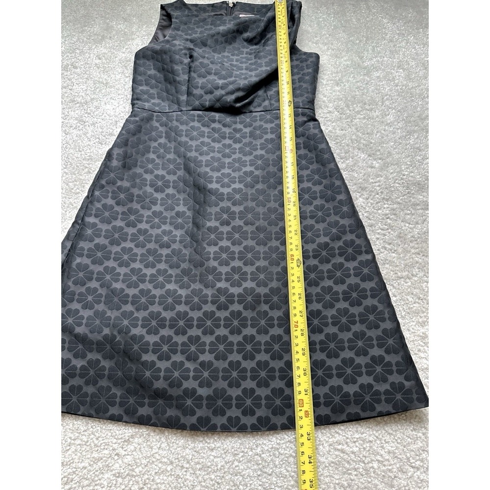 Kate Spade A-line Size 0 jacquard dress Black - Picture 10 of 11